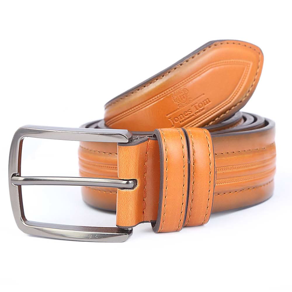 Men’s Jeans Belt 72 -  Mustard, Men, Belt, Chase Value, Chase Value