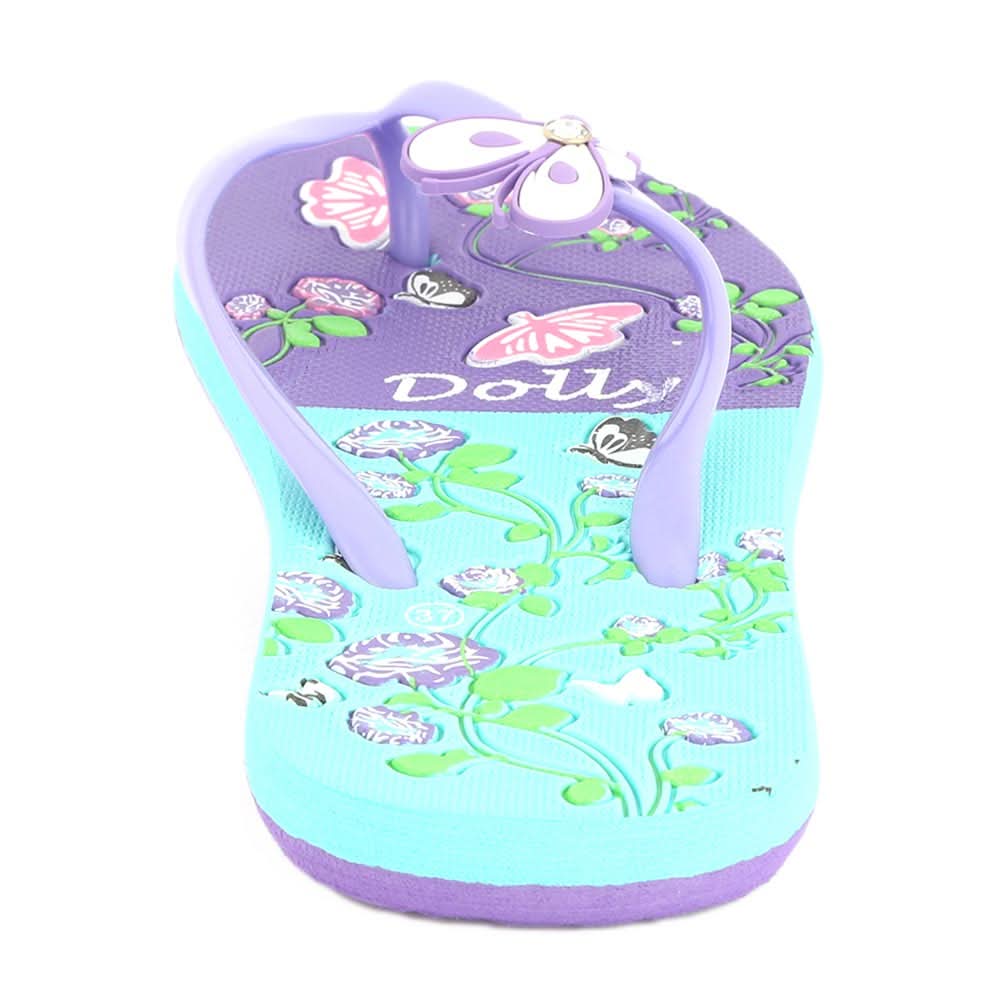 Women's Dolly Slipper (820-8) - Cyan, Women, Slippers, Chase Value, Chase Value