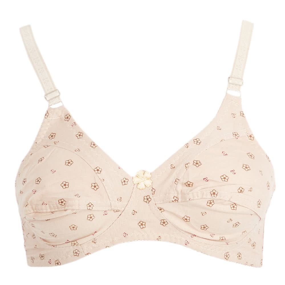 Women's Cotton Bra - Beige, Women, Bras, Chase Value, Chase Value