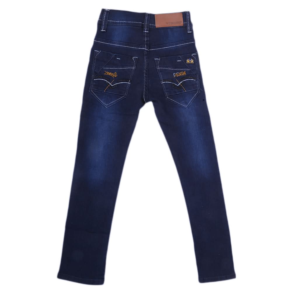 Boys Denim Pant - Dark Blue, Kids, Boys Pants, Chase Value, Chase Value