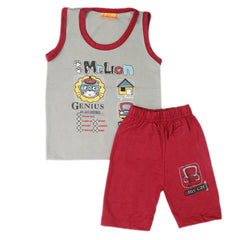 Boys Sando Suit - Grey, Kids, Boys Sets And Suits, Chase Value, Chase Value