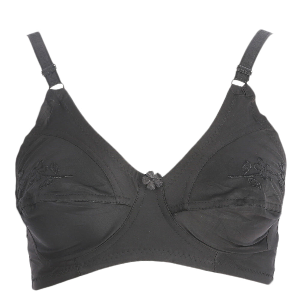 Women's Cotton Bra - Black, Women, Bras, Chase Value, Chase Value