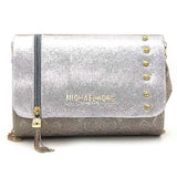 Women's Fancy Clutch 6686 - Silver, Women, Clutches, Chase Value, Chase Value