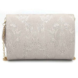 Women's Fancy Clutch 6686 - Silver, Women, Clutches, Chase Value, Chase Value