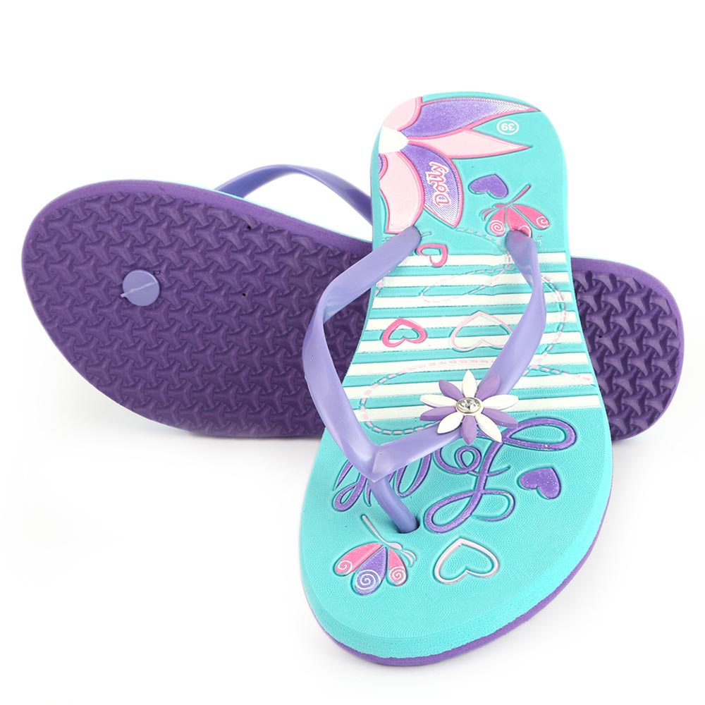 Women's Dolly Slipper (820-6) - Blue, Women, Slippers, Chase Value, Chase Value