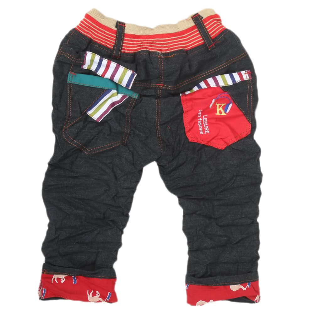 Boys Corduroy Pant - Black, Kids, Boys Pants, Chase Value, Chase Value