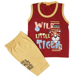 Boys Sando Suit - Maroon, Kids, Boys Sets And Suits, Chase Value, Chase Value