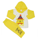 Newborn Boys Polar Full Sleeves Suit 8873 - Yellow, Kids, New Born Boys Sets And Suits, Chase Value, Chase Value