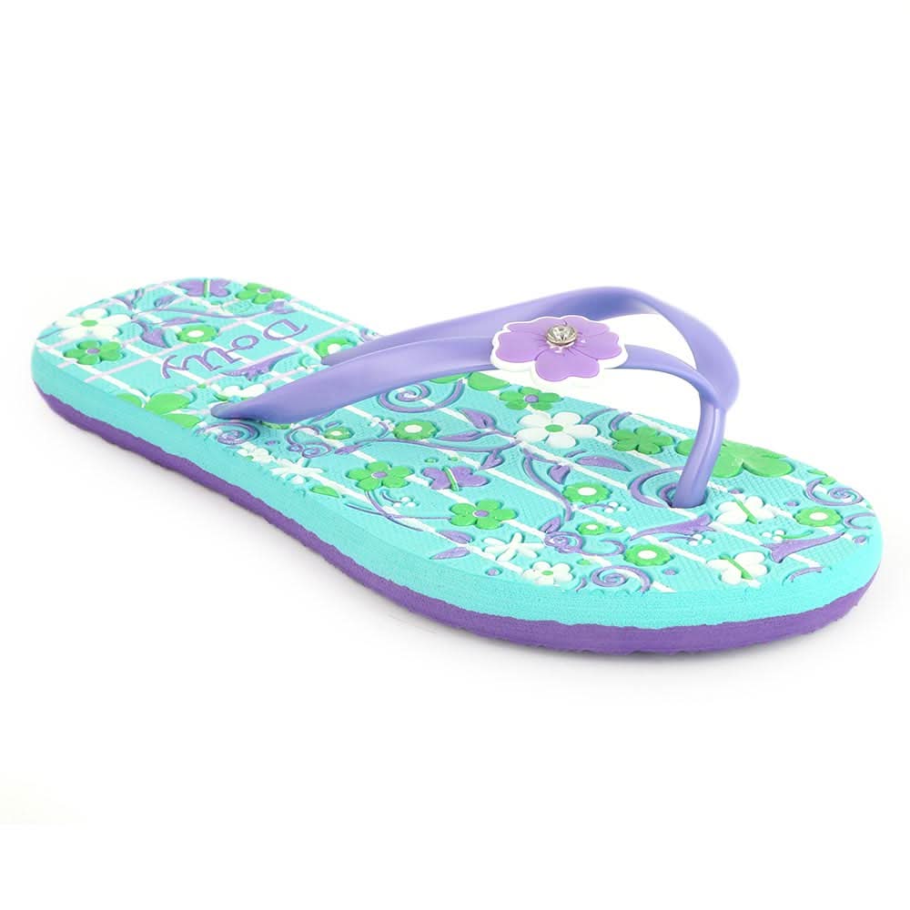 Women's Dolly Slipper (820-7) - Cyan, Women, Slippers, Chase Value, Chase Value