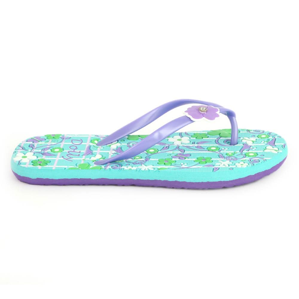Women's Dolly Slipper (820-7) - Cyan, Women, Slippers, Chase Value, Chase Value