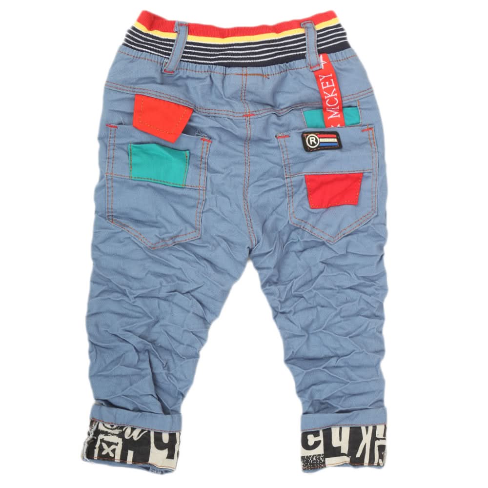 Boys Corduroy Pant - Steel Blue, Kids, Boys Pants, Chase Value, Chase Value