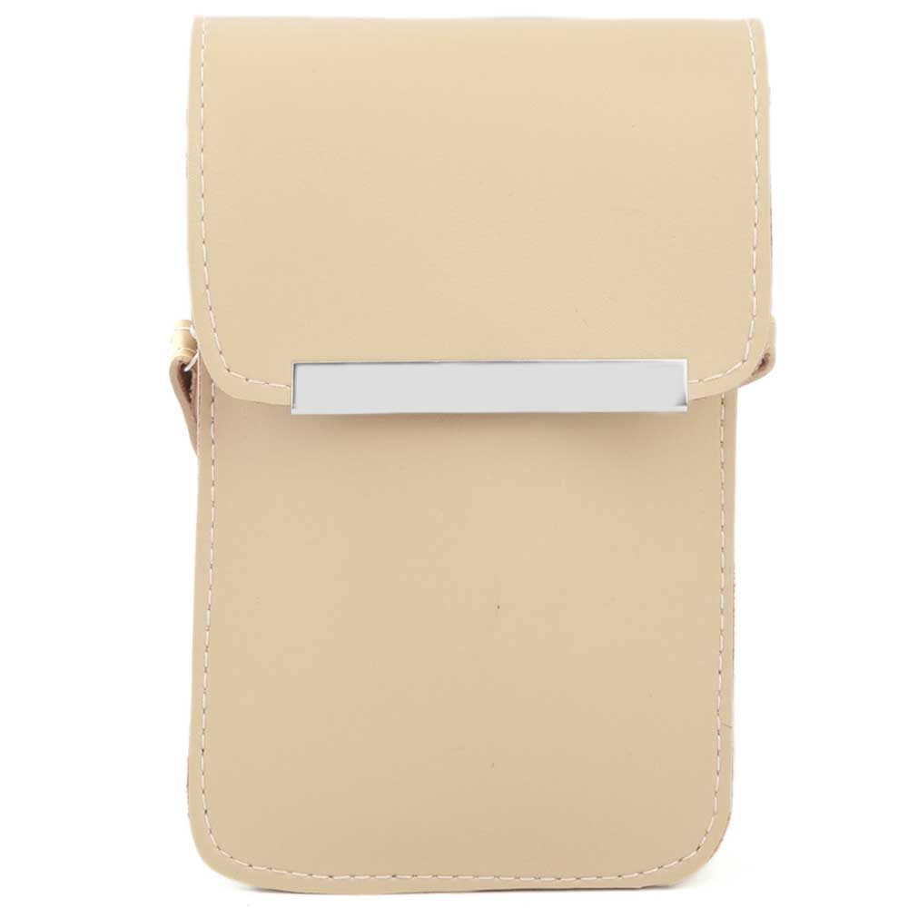 Girls Pouch With Belt (ZZ-10) - Beige, Kids, Kids Bags, Chase Value, Chase Value