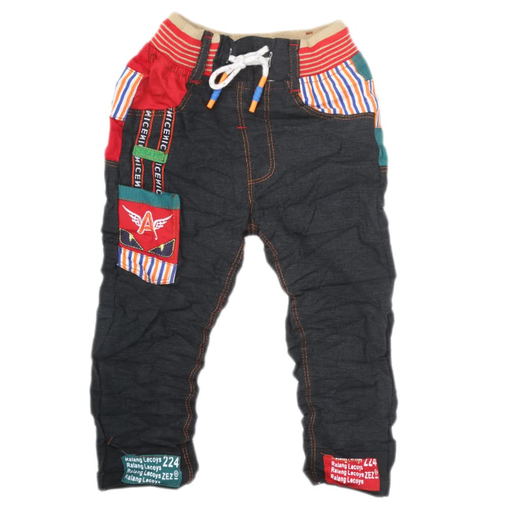 Boys Corduroy Pant - Black, Kids, Boys Pants, Chase Value, Chase Value