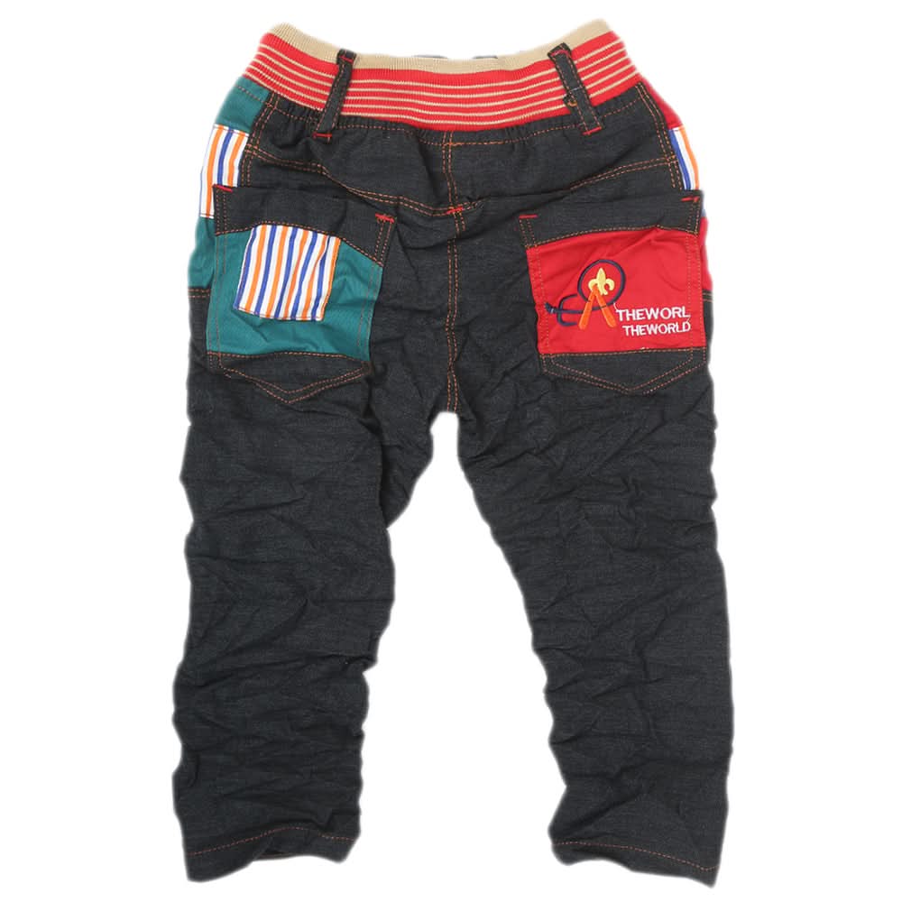 Boys Corduroy Pant - Black, Kids, Boys Pants, Chase Value, Chase Value