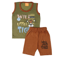 Boys Sando Suit - Green, Kids, Boys Sets And Suits, Chase Value, Chase Value