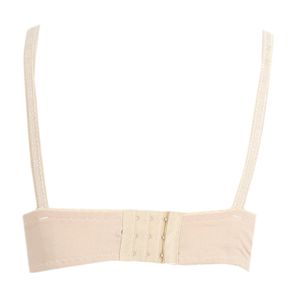 Women's Cotton Bra - Beige, Women, Bras, Chase Value, Chase Value