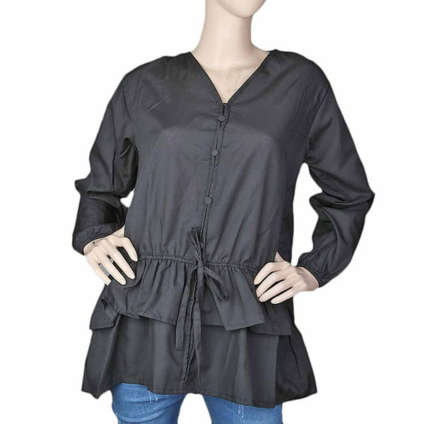Women's Western Top - Black, Women, T-Shirts And Tops, Chase Value, Chase Value