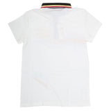 Boys Half Sleeves Polo T-Shirt - White, Kids, Boys T-Shirts, Chase Value, Chase Value