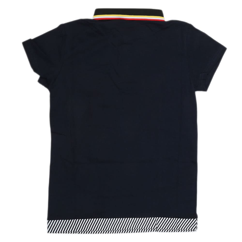 Boys Half Sleeves Polo T-Shirt - Navy Blue, Kids, Boys T-Shirts, Chase Value, Chase Value