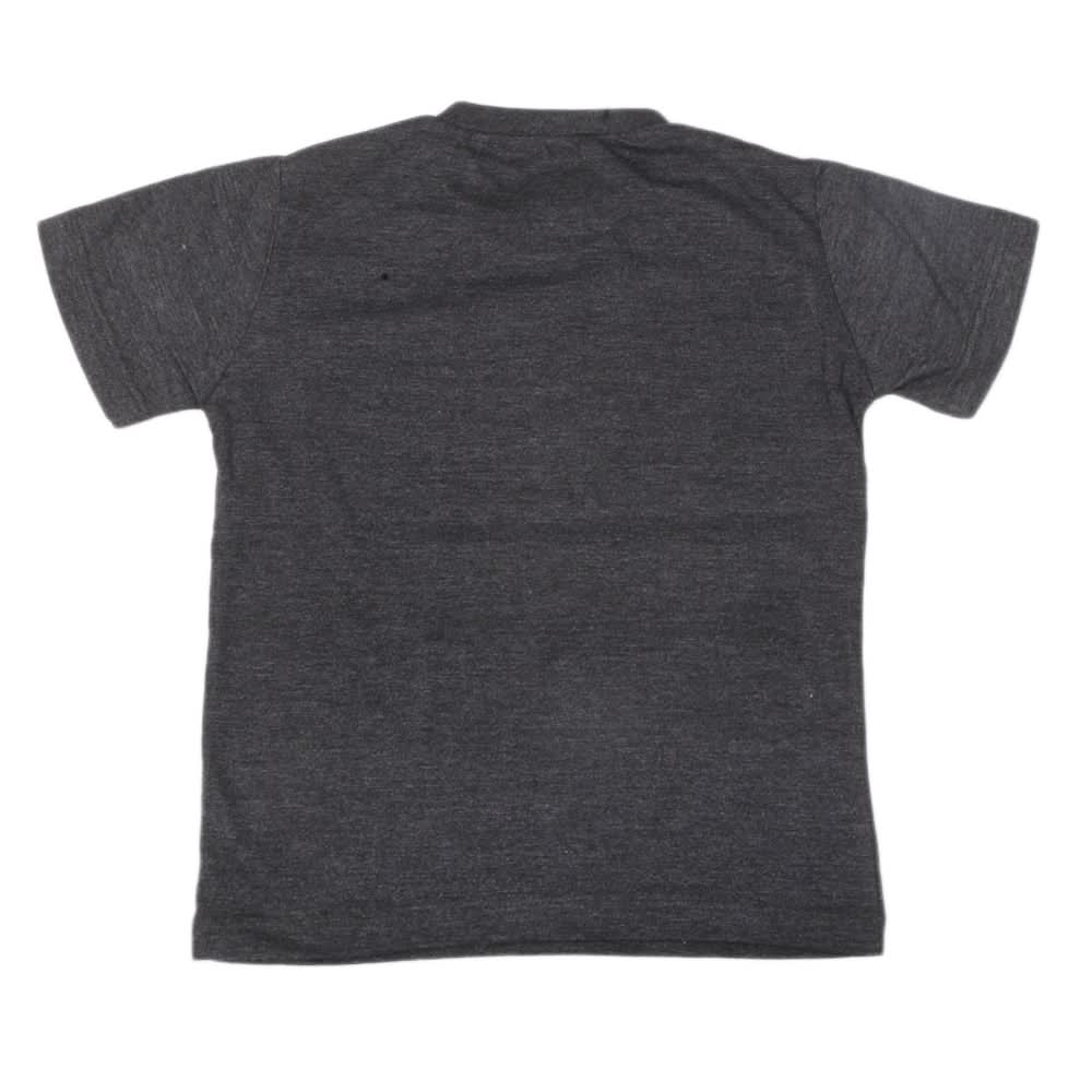 Boys Half Sleeves Jersey T-Shirt - Dark Grey, Kids, Boys T-Shirts, Chase Value, Chase Value