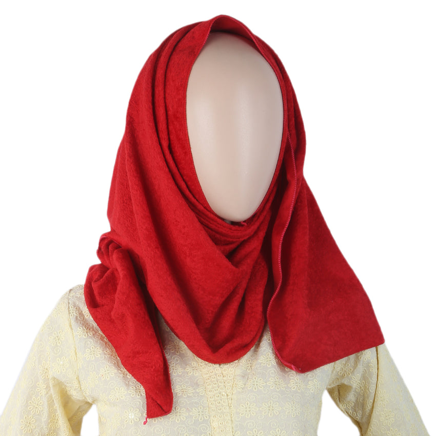 Women Velvet Scarf - Red, Women, Shawls And Scarves, Chase Value, Chase Value