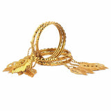Women's Bangle 4 Pcs - Golden, Women, Bangles & Bracelets, Chase Value, Chase Value
