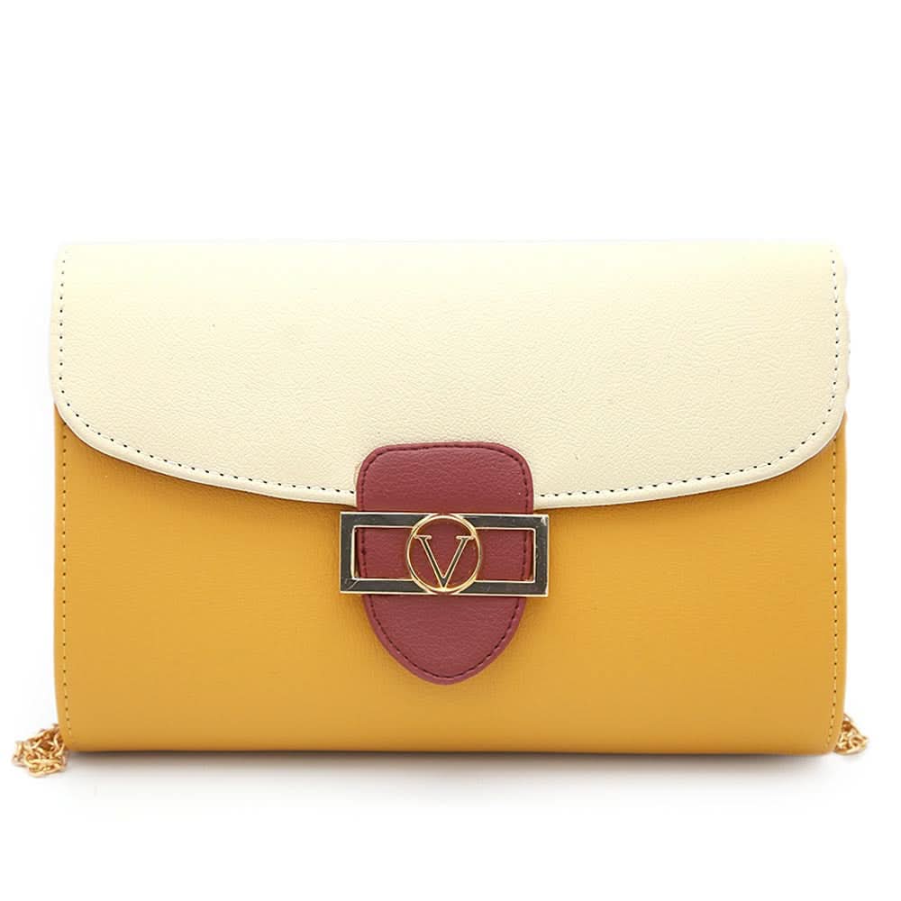 Women's Fancy Clutch 6954 - Off White, Women, Clutches, Chase Value, Chase Value
