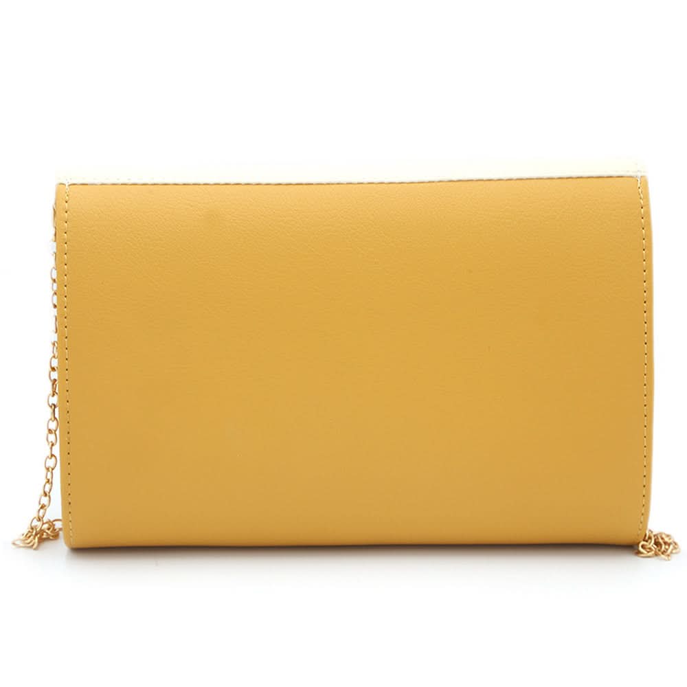 Women's Fancy Clutch 6954 - Off White, Women, Clutches, Chase Value, Chase Value