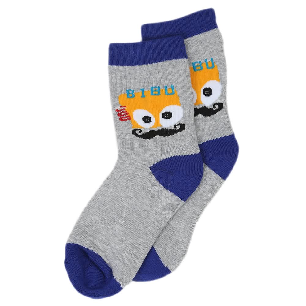 Kids Winter Socks - RS481 - Light Grey - A, Kids, Boys Socks, Kids, Girls Socks, Chase Value, Chase Value