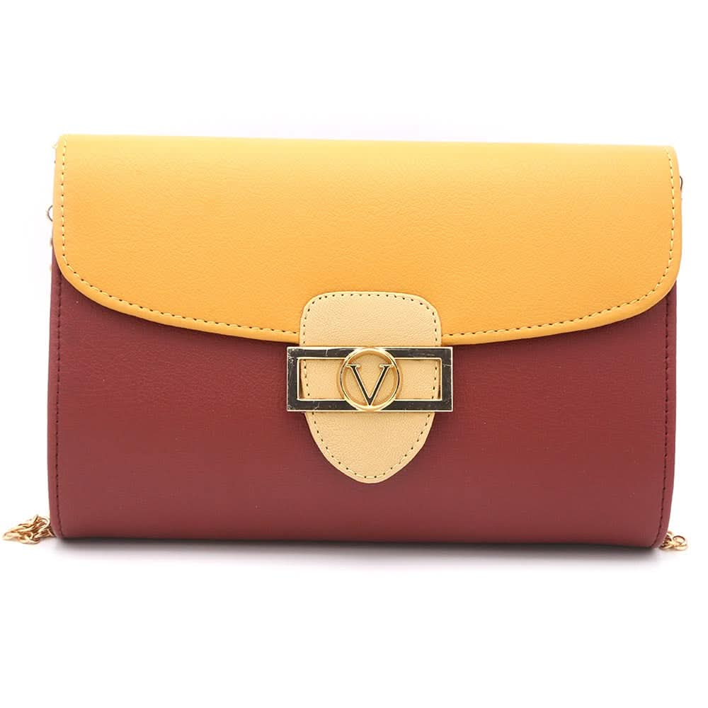 Women's Fancy Clutch 6954 - Maroon, Women, Clutches, Chase Value, Chase Value