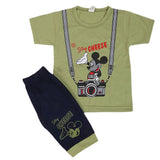 Boys Half Sleeves Short Suit - Green, Kids, Boys Sets And Suits, Chase Value, Chase Value