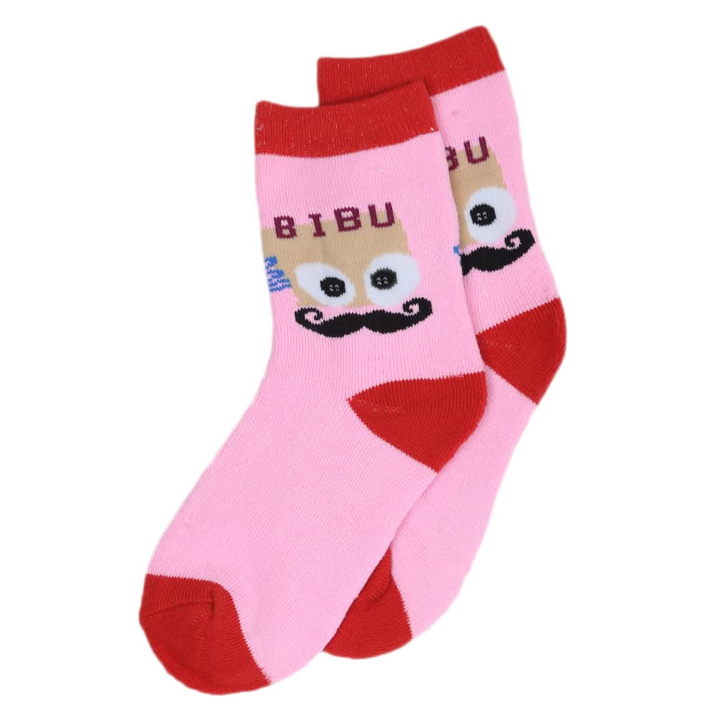 Kids Winter Socks - RS481 - Pink - A, Kids, Boys Socks, Kids, Girls Socks, Chase Value, Chase Value