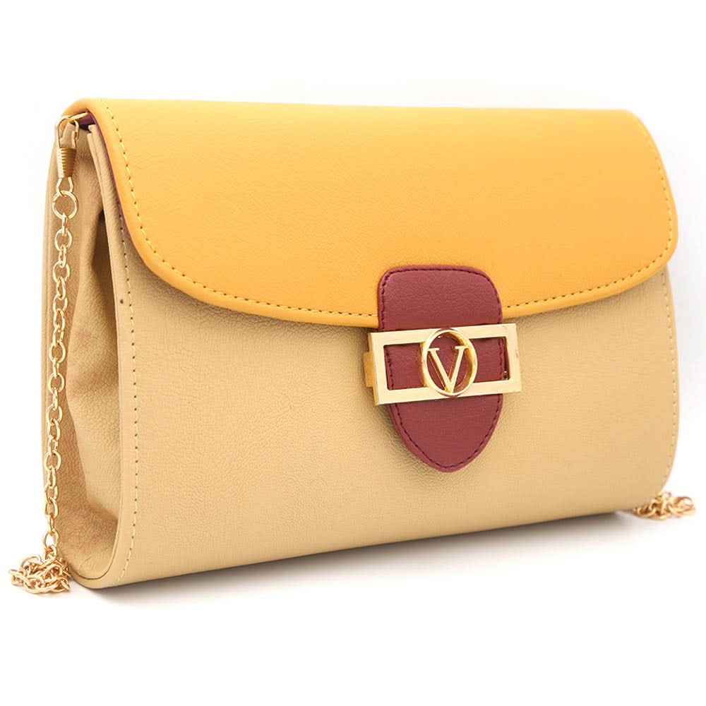 Women's Fancy Clutch 6954 - Beige, Women, Clutches, Chase Value, Chase Value