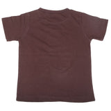 Boys Half Sleeves Jersey T-Shirt 4135 - Brown, Kids, Boys T-Shirts, Chase Value, Chase Value