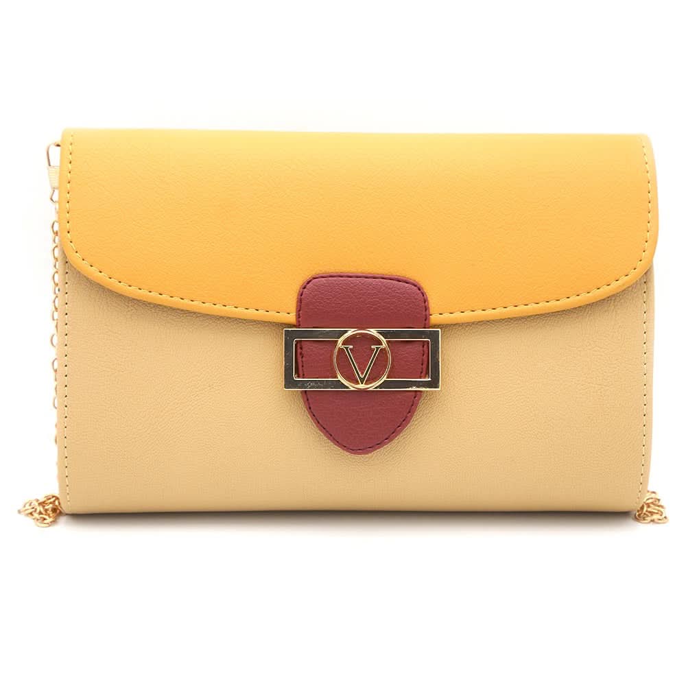 Women's Fancy Clutch 6954 - Beige, Women, Clutches, Chase Value, Chase Value