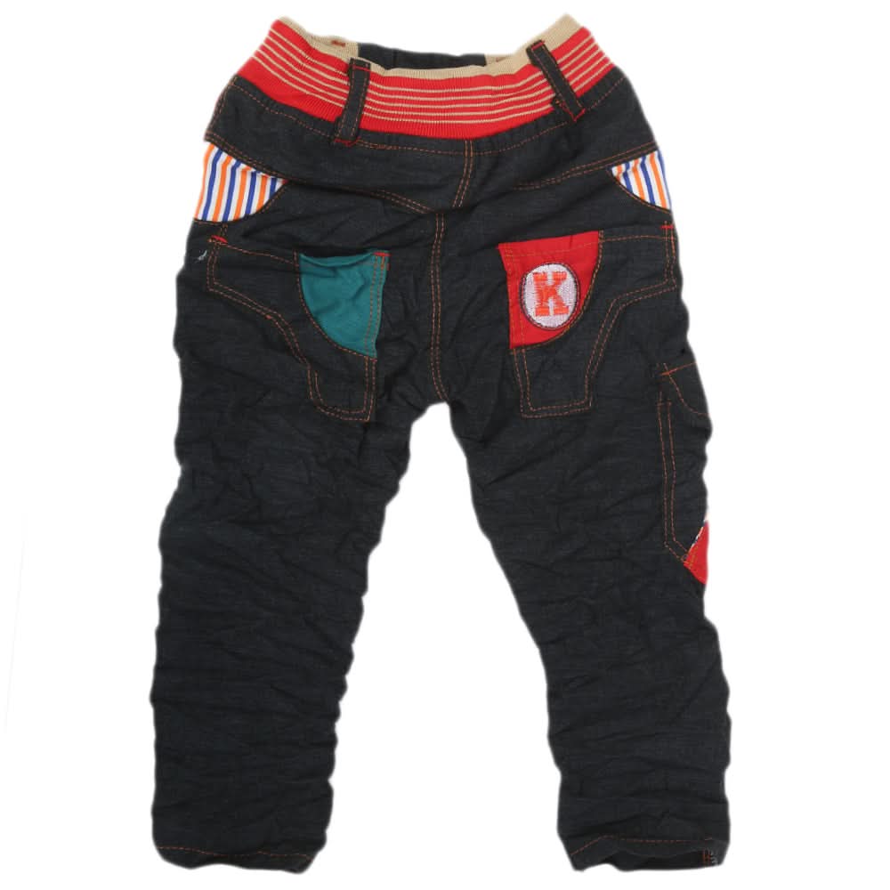 Boys Corduroy Pant - Black, Kids, Boys Pants, Chase Value, Chase Value