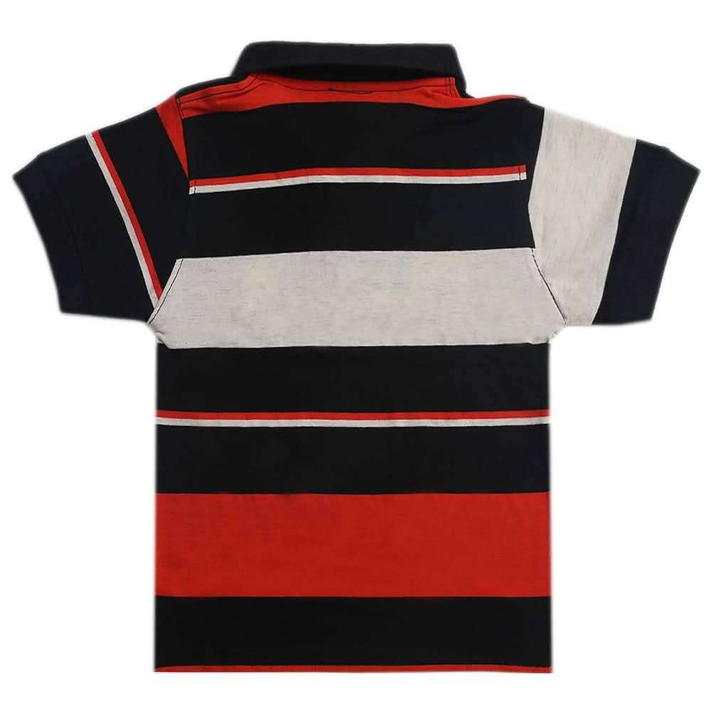 Boys Half Sleeves Polo T-Shirt - Rust, Boys T-Shirts, Chase Value, Chase Value