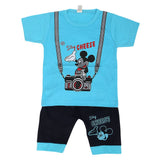 Boys Half Sleeves Short Suit - Blue, Kids, Boys Sets And Suits, Chase Value, Chase Value