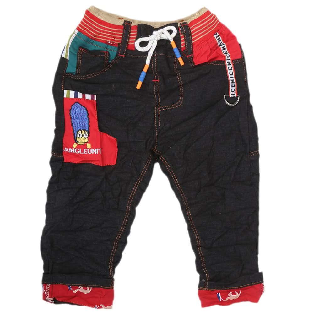 Boys Corduroy Pant - Black, Kids, Boys Pants, Chase Value, Chase Value