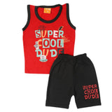 Boys Sando Suit - Red, Kids, Boys Sets And Suits, Chase Value, Chase Value