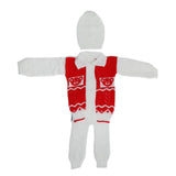 Newborns Boys Irani Suits - Red, Kids, NB Boys Sets And Suits, Chase Value, Chase Value