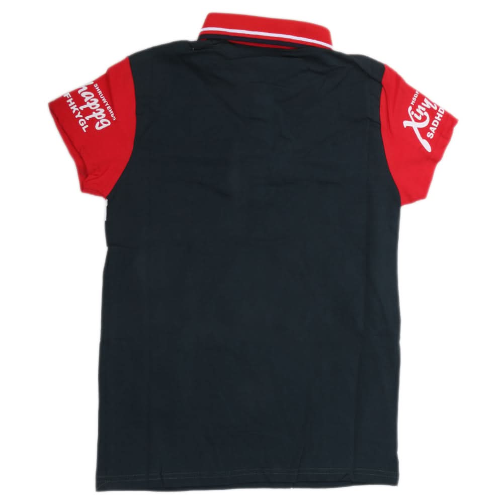 Boys Half Sleeves Polo T-Shirt - Red, Kids, Boys T-Shirts, Chase Value, Chase Value