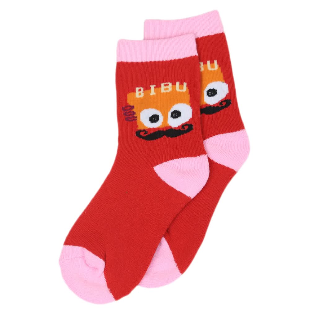 Kids Winter Socks - RS481 - Red - A, Kids, Boys Socks, Kids, Girls Socks, Chase Value, Chase Value