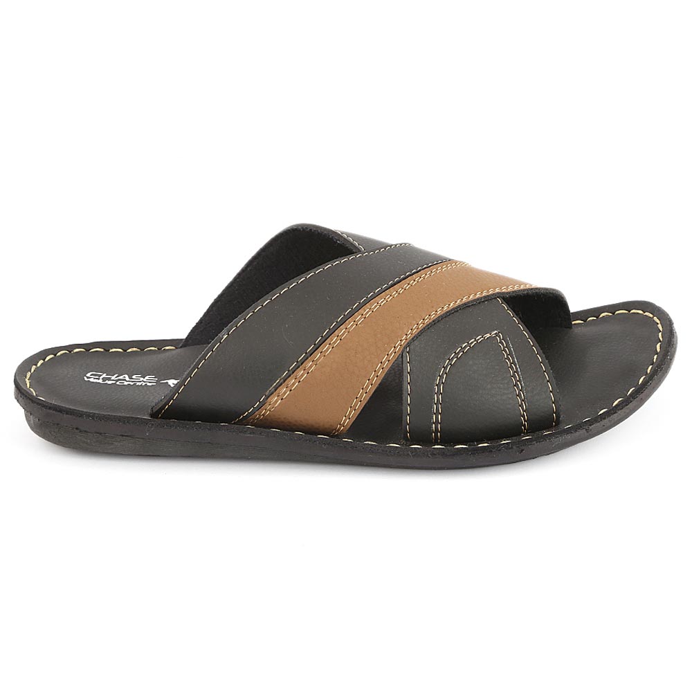 Men's Slippers (1002) - Black, Men, Slippers, Chase Value, Chase Value
