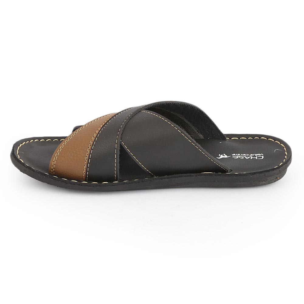 Men's Slippers (1002) - Black, Men, Slippers, Chase Value, Chase Value