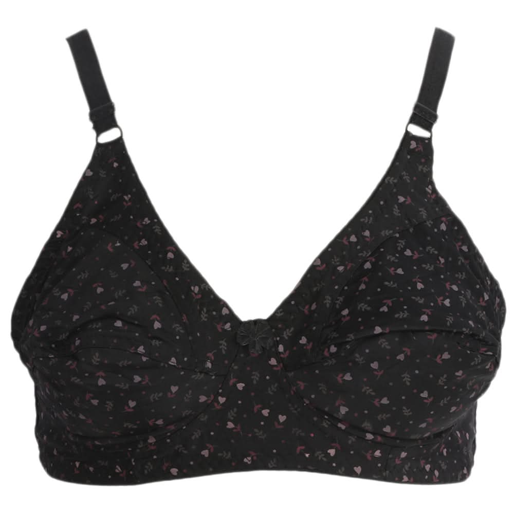 Women's Cotton Bra - Black, Women, Bras, Chase Value, Chase Value