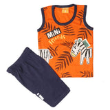 Boys Sando Suit - Orange, Kids, Boys Sets And Suits, Chase Value, Chase Value