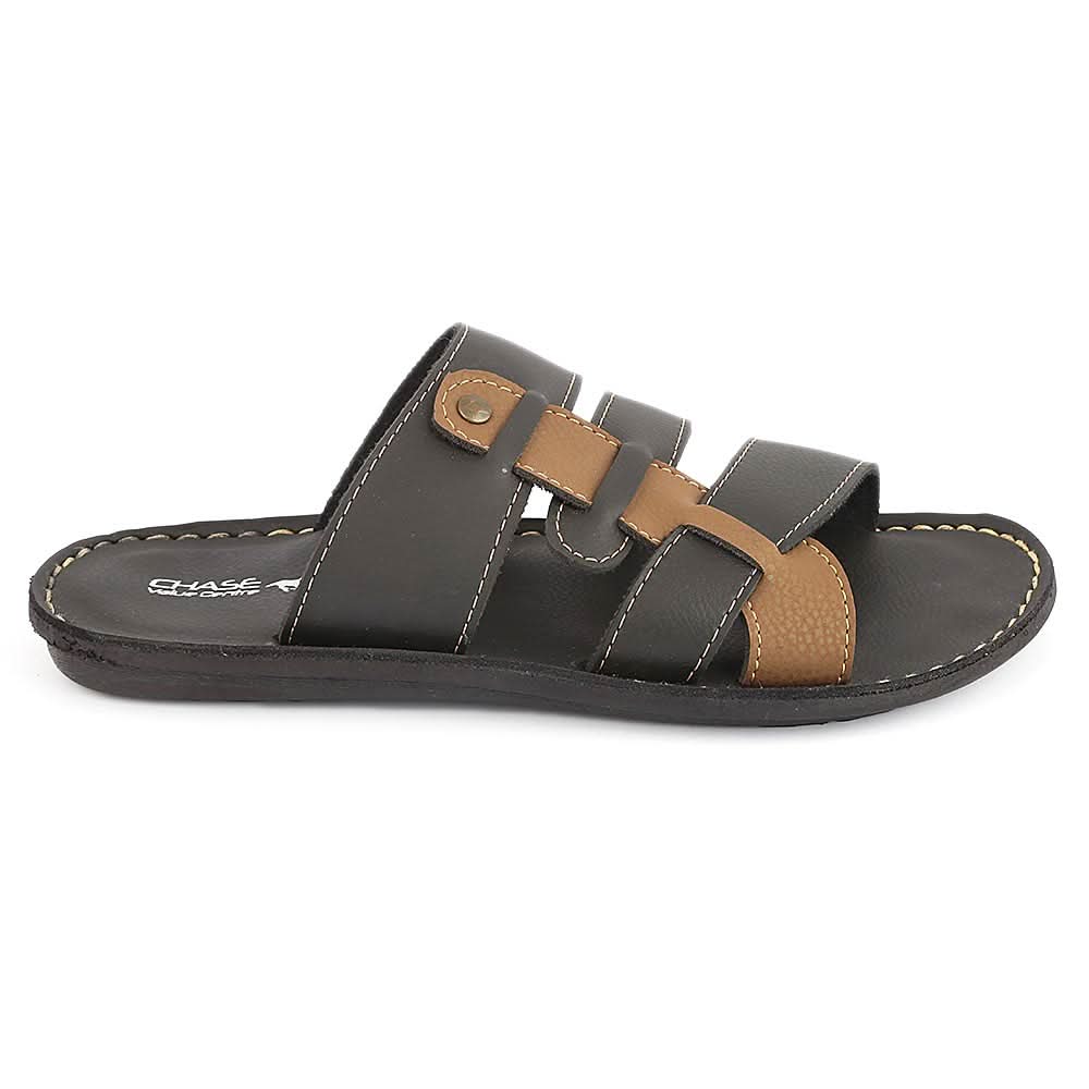 Men's Slippers (1133) - Black, Men, Slippers, Chase Value, Chase Value