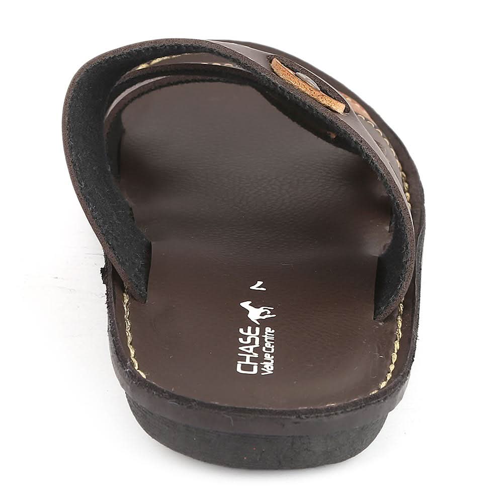 Men's Slippers (1133) - Brown, Men, Slippers, Chase Value, Chase Value