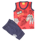 Boys Sando Suit - Red, Kids, Boys Sets And Suits, Chase Value, Chase Value